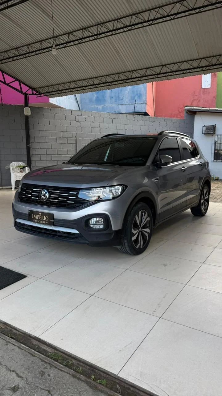 VolksWagen T-Cross 2024, cor prata, foto 1 de 7
