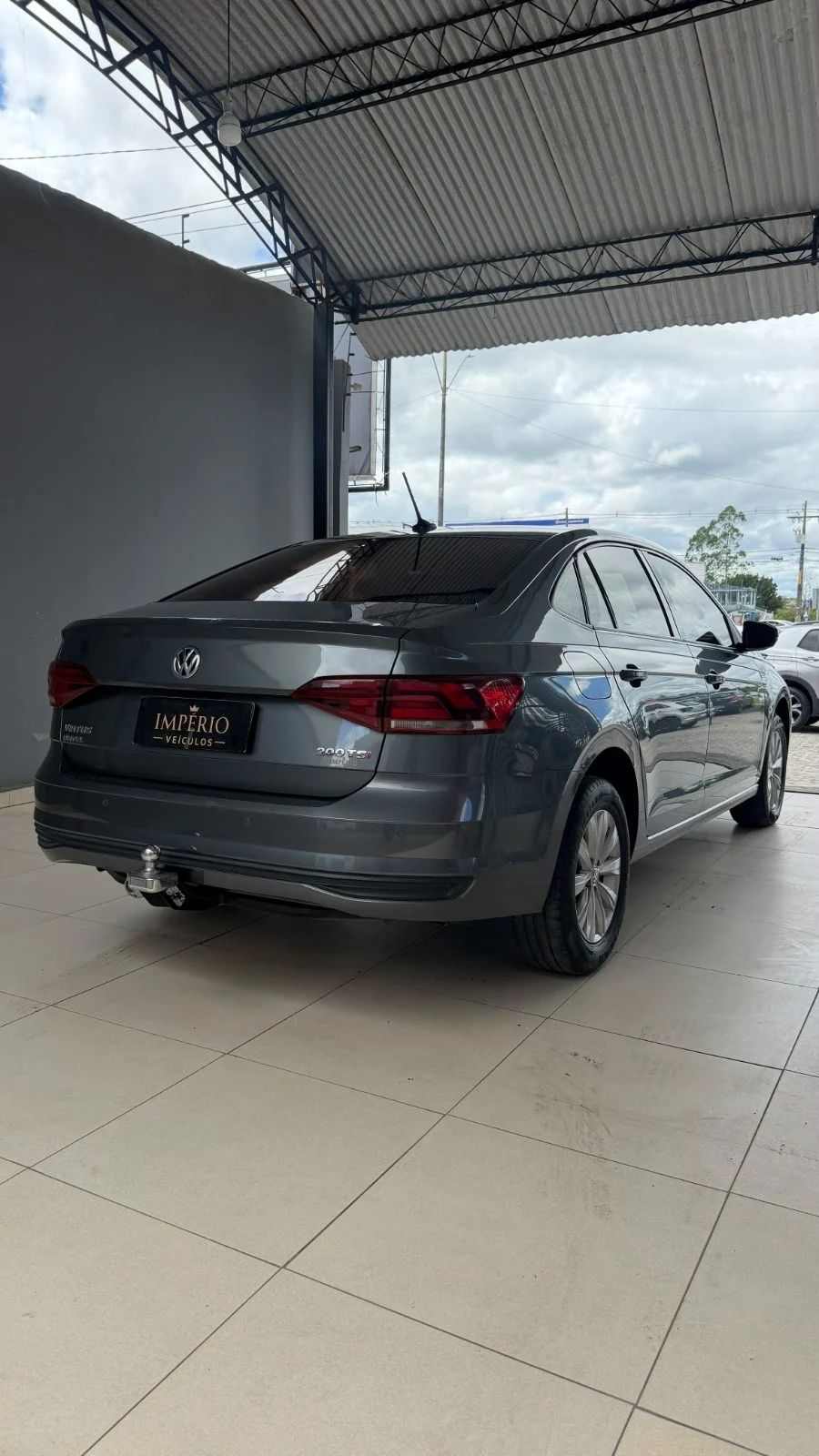 VolksWagen VIRTUS 2022, cor cinza, foto 3 de 8