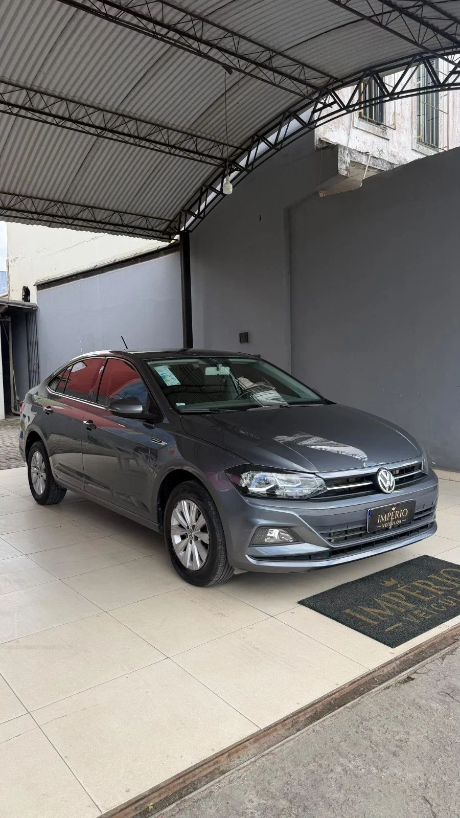 VolksWagen VIRTUS 2022, cor cinza, foto 2 de 8