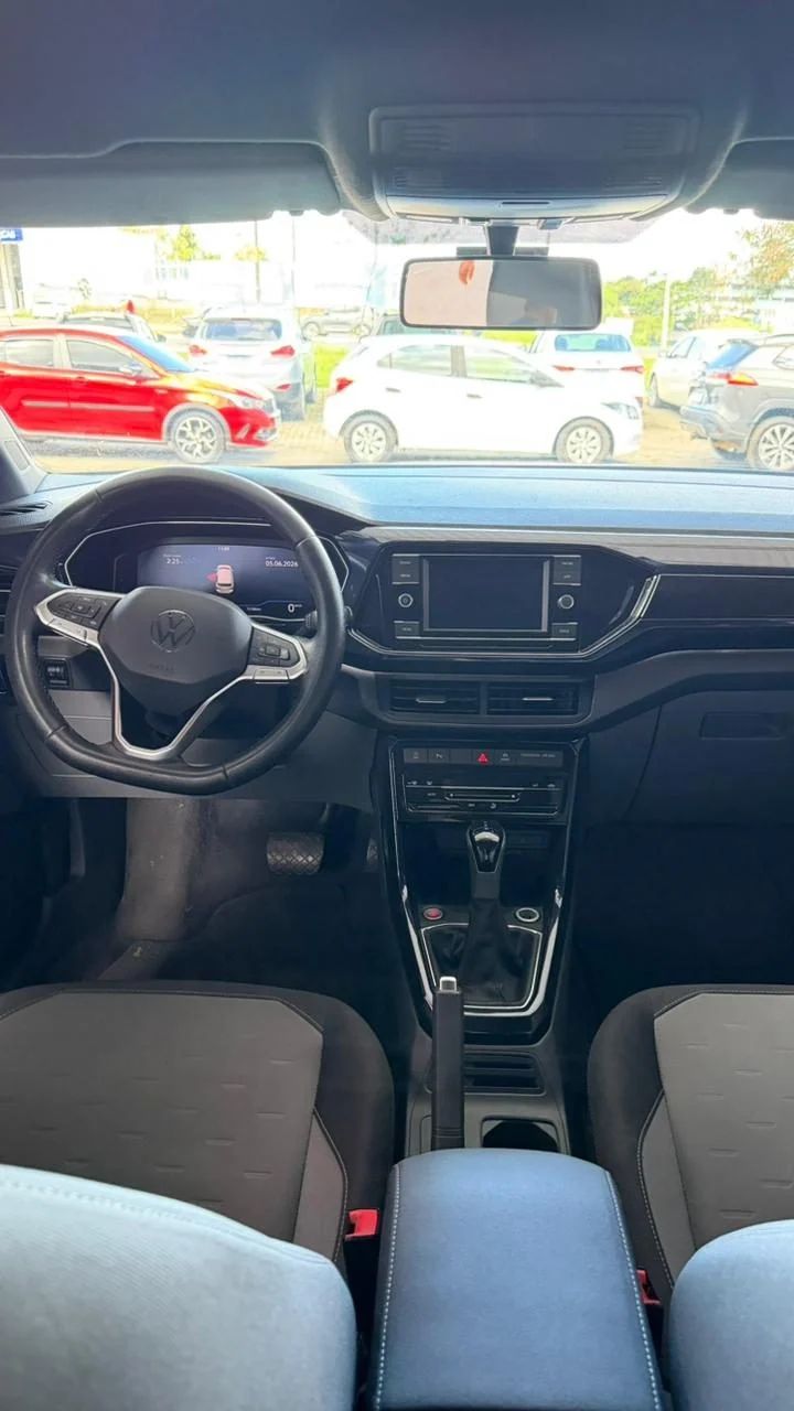 VolksWagen T-Cross 2024, cor prata, foto 6 de 7